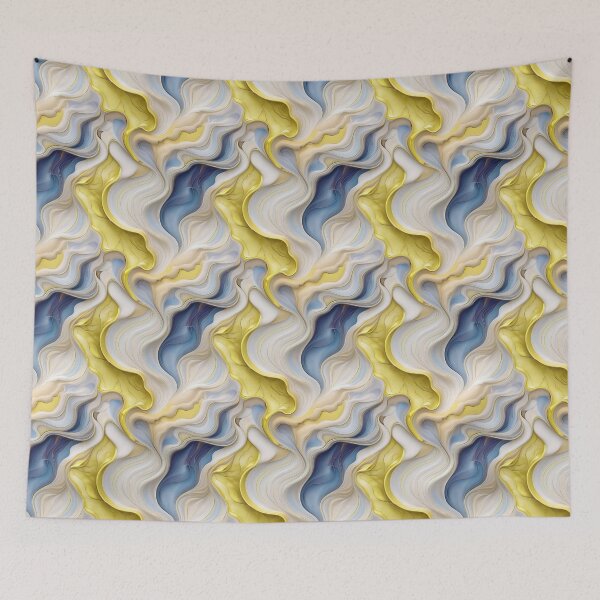 Item preview, Ethereal Dance of Colors and Gold in Abstract designed and sold by creativekrish.