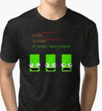 Eat. Sleep. Kerbal Space Program. Tri-blend T-Shirt