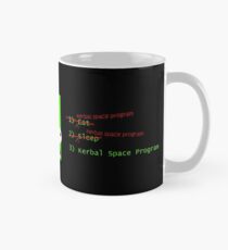 Essen. Schlaf. Kerbal Raumfahrtprogramm. Tasse