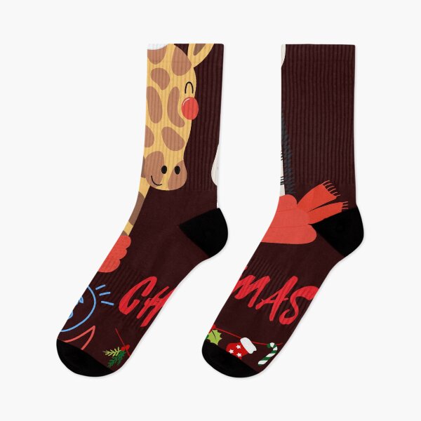 Item preview, Lets Talk Christmas - Zebra and Giraffe designed and sold by Quirky Dez.