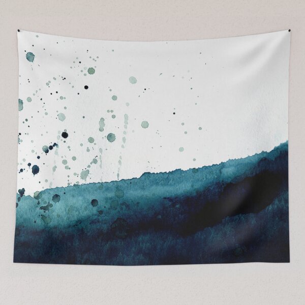 Item preview, Abstract mountains, watercolor artwork  designed and sold by FleurDesign.