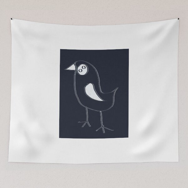 Item preview, Cartoon blackbird  designed and sold by Kobemyers.