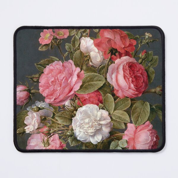 Item preview, Roses in a Glass Vase | Jacob van Hulsdonck designed and sold by LaMadeleine.