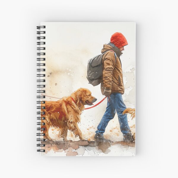 Item preview, Dog Owner Walking the Dog | Unique Gift for Pet Lovers designed and sold by Mr-whiteBG.