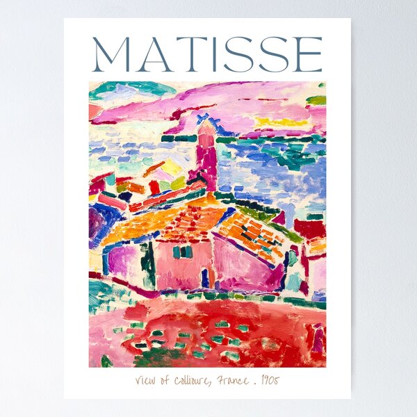 Item preview, Henri Matisse - View of Collioure, France 1905 HD  designed and sold by Arwen-Art.