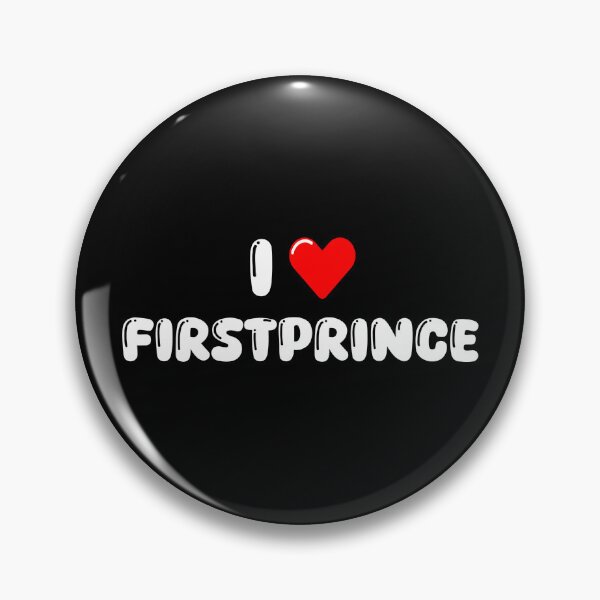 Item preview, I Heart FirstPrince - white text designed and sold by palefireart.