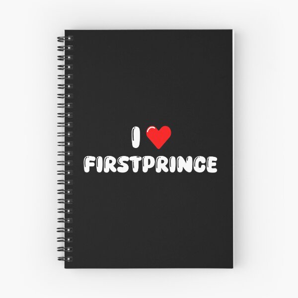 Item preview, I Heart FirstPrince - white text designed and sold by palefireart.