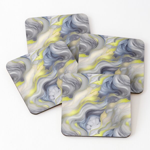 Item preview, Golden Waves: A Dance of Colors and Textures designed and sold by creativekrish.