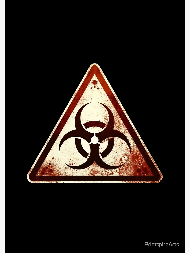 Thumbnail 3 of 3, Journal, BioHazard Logo designed and sold by PrintspireArts.