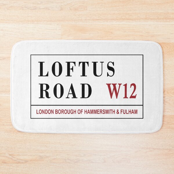 Item preview, Loftus Road Street Sign designed and sold by rogue-design.