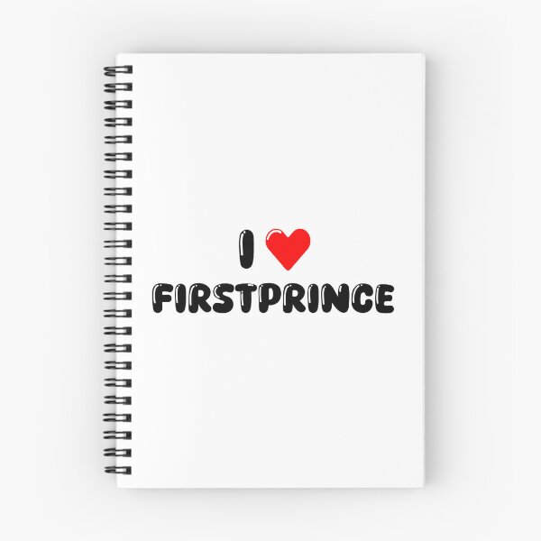 Item preview, I Heart FirstPrince - black text designed and sold by palefireart.