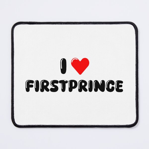 Item preview, I Heart FirstPrince - black text designed and sold by palefireart.