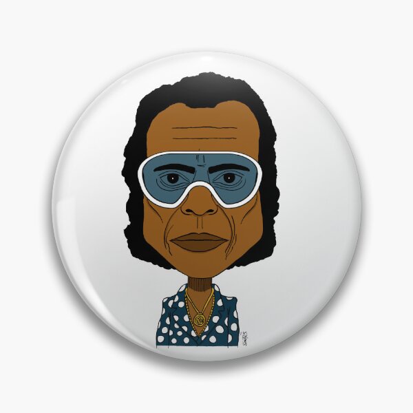 Item preview, Cartoon portrait of Miles with blue glasses. designed and sold by Eric Sintès.