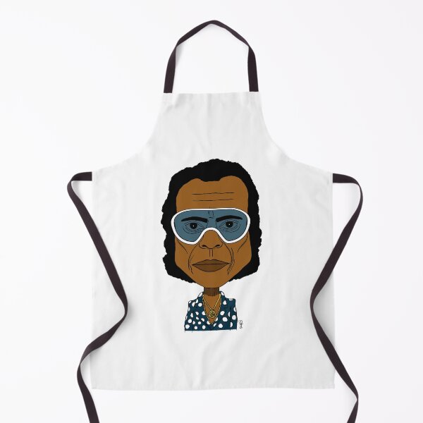 Item preview, Cartoon portrait of Miles with blue glasses. designed and sold by Eric Sintès.