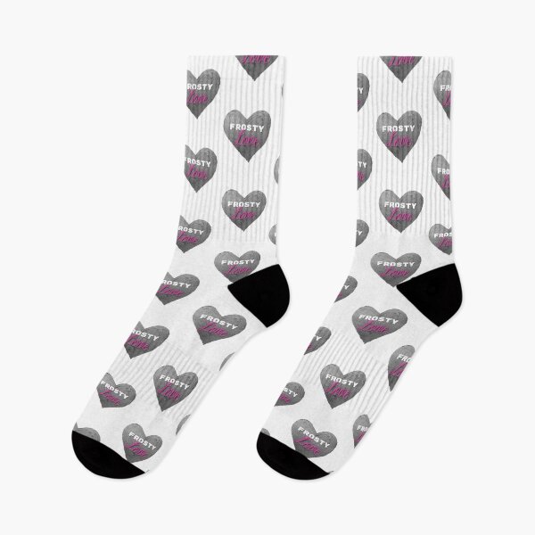 Item preview, Valentines Frosty Love Ironic Heart  designed and sold by alczar.