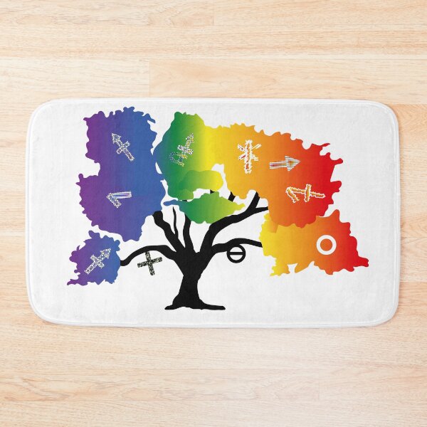 Item preview, LGBTQIA+ tree designed and sold by dreamtravel.