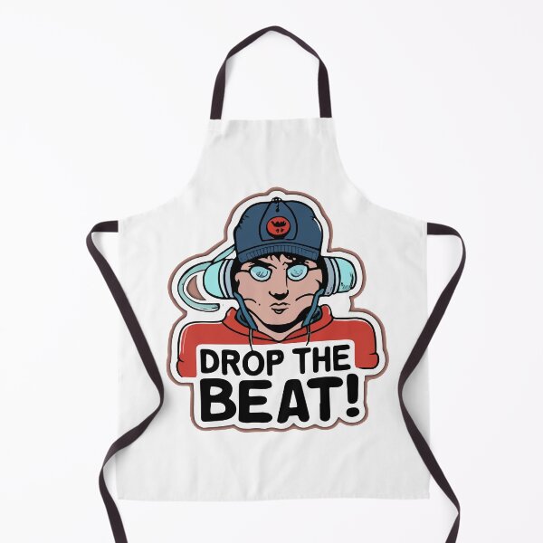 Item preview, Drop the Beat - Cartoon Rapper Sticker Design designed and sold by NiftyWrx.
