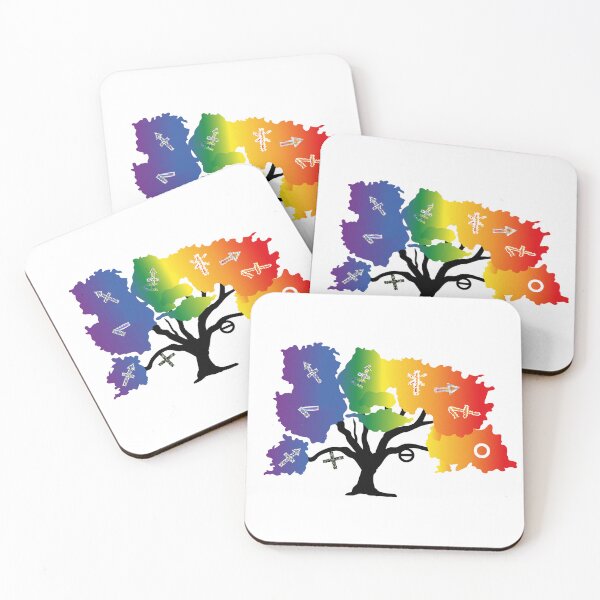 Item preview, LGBTQIA+ tree designed and sold by dreamtravel.