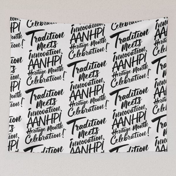 Item preview, Tradition meets innovation AANHPI Heritage Month Celebration – Cultural Fusion in Black designed and sold by SplashTastic.