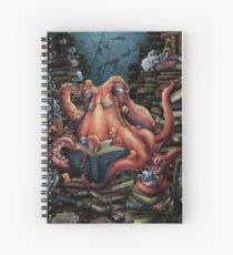 Grand-père Octopus Cahier à spirale