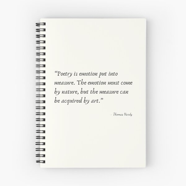 Item preview, A Quote about Poetry by Thomas Hardy designed and sold by Poemit.