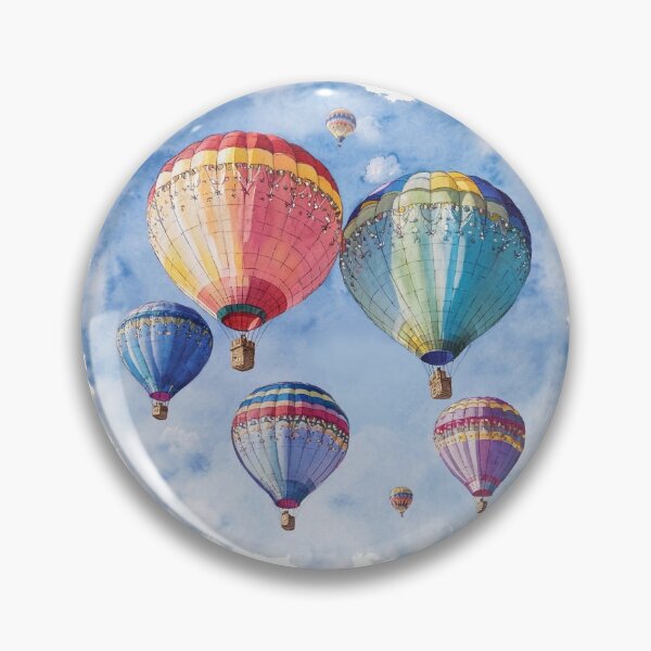 Item preview, Hot Air Balloons designed and sold by FreshArtFusion.