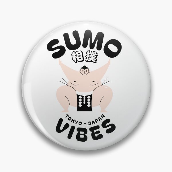 Artikelvorschau, Black Sumo Vibes Tokio Japan entworfen und verkauft von InkWhirl.