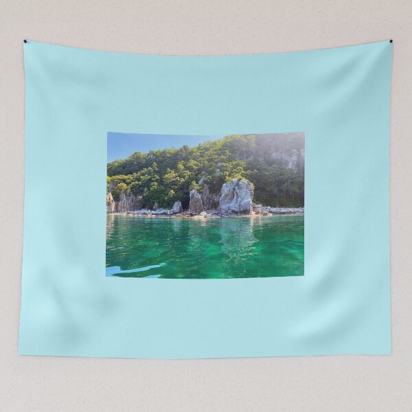 Item preview, Japan sea landscape, wild paradise view designed and sold by FleurDesign.