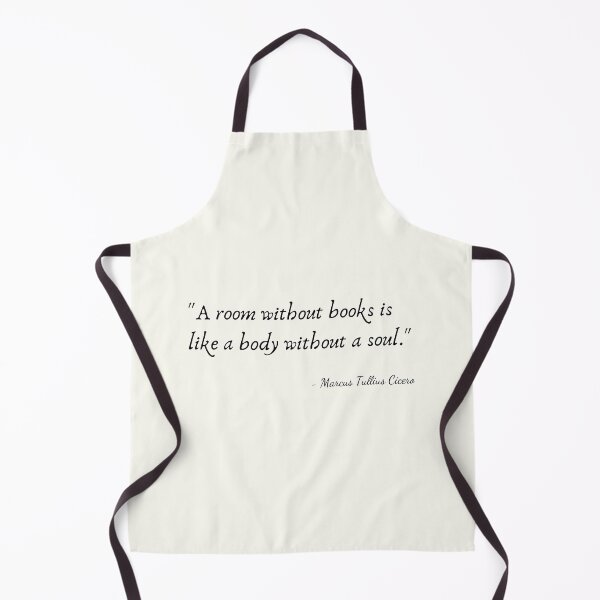 Item preview, A Quote about Books by Marcus Tullius Cicero designed and sold by Poemit.