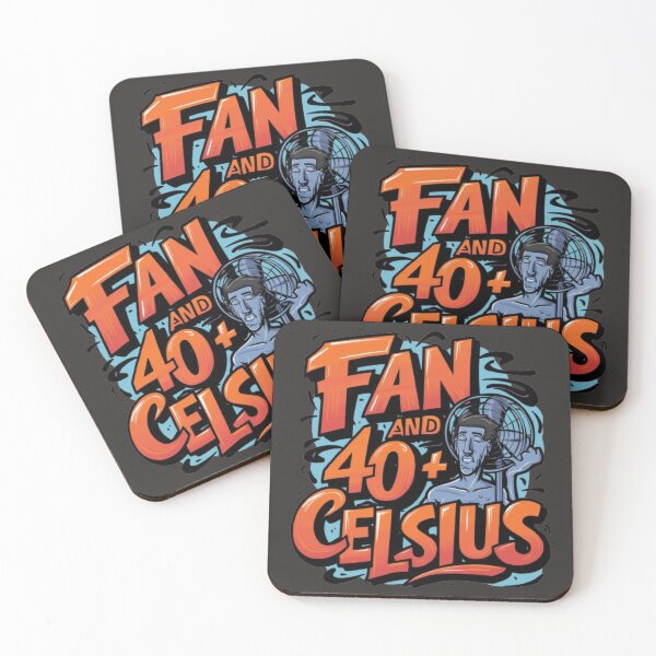 Item preview, fan and 40+ celsius  designed and sold by Imaginarium of Chaos falcon88 .