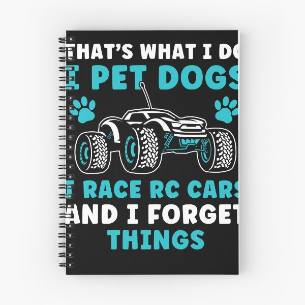 Item preview, I Pet Dogs and i race RC Cars Funny RC Car Racing designed and sold by BlueBerry-Pengu.