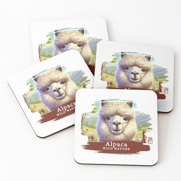 Item preview, Alpaca - WILD NATURE - ALPACA - 2 designed and sold by ArtProjectShop.
