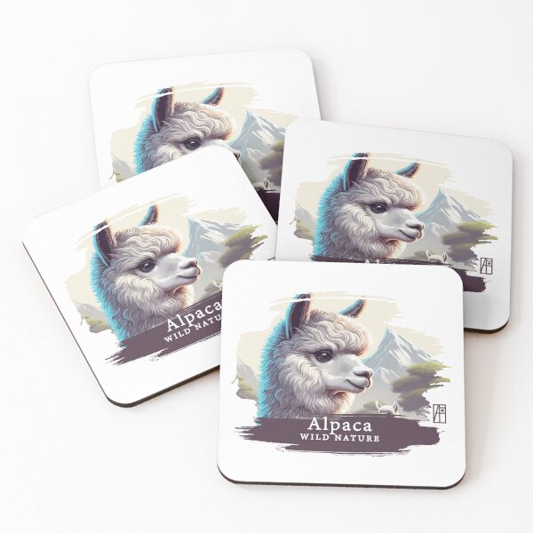 Item preview, Alpaca - WILD NATURE - ALPACA - 4 designed and sold by ArtProjectShop.