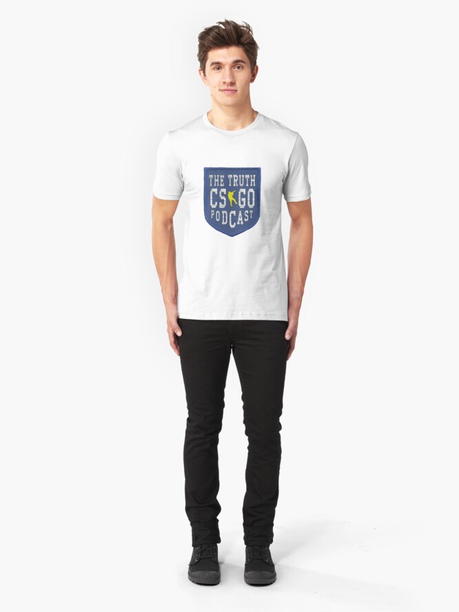 Alternate view of The Truth Logo Slim Fit T-Shirt