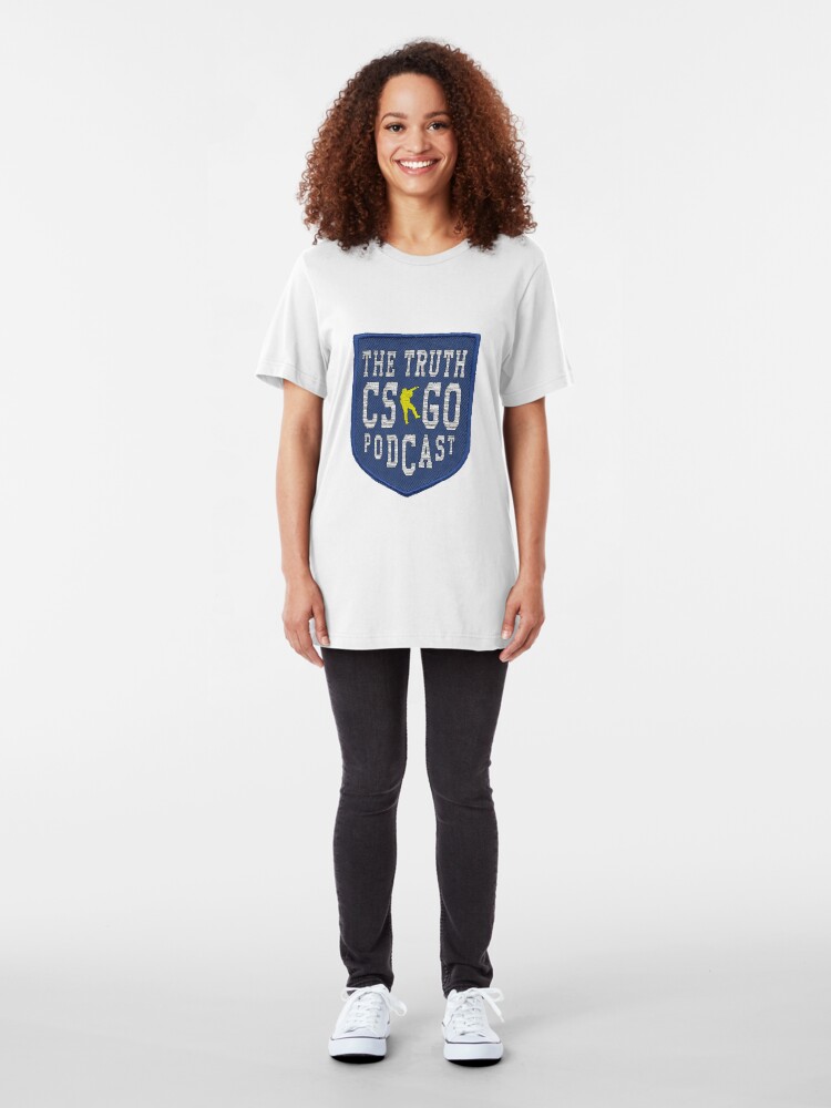 Alternate view of The Truth Logo Slim Fit T-Shirt