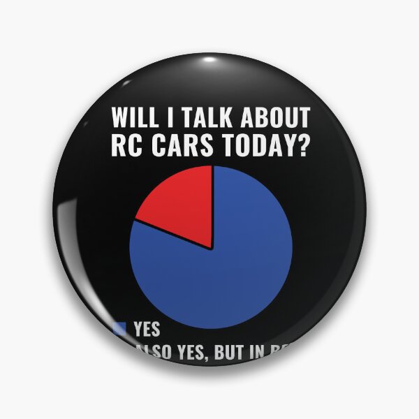 Item preview, Will I Talk about RC Cars Today? Funny RC Car Racing designed and sold by BlueBerry-Pengu.