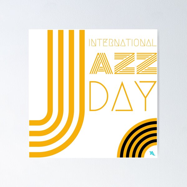 Item preview, International Jazz Day designed and sold by chowlet.