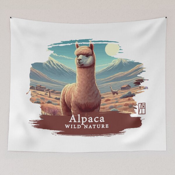Item preview, Alpaca - WILD NATURE - ALPACA - 12 designed and sold by ArtProjectShop.