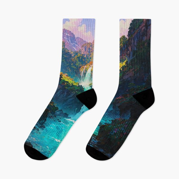 Item preview, Picturesque scenery of Spectacular fiords, waterfalls, and dramatic landscapes designed and sold by Serene Scapez.