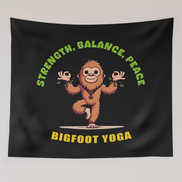 Item preview, Bigfoot Yoga designed and sold by SerhiiArt.