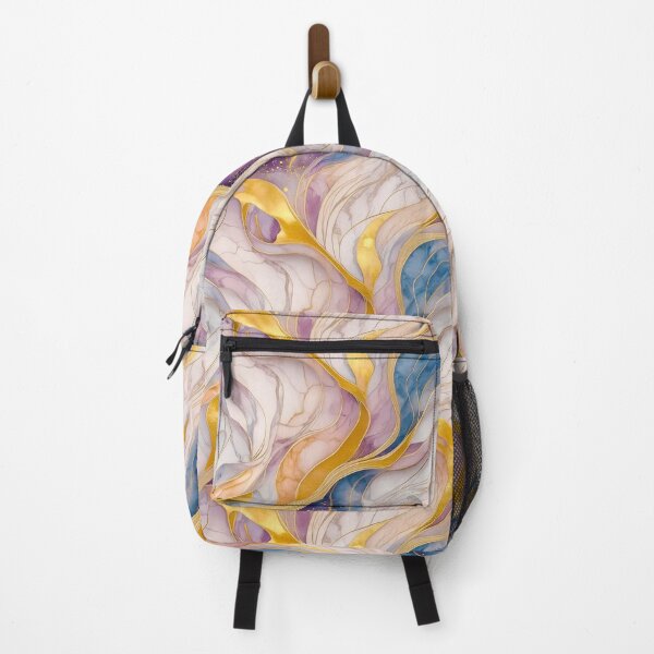 Item preview, Ethereal Waves: A Dance of blue Colors and Textures like Marbles designed and sold by creativekrish.
