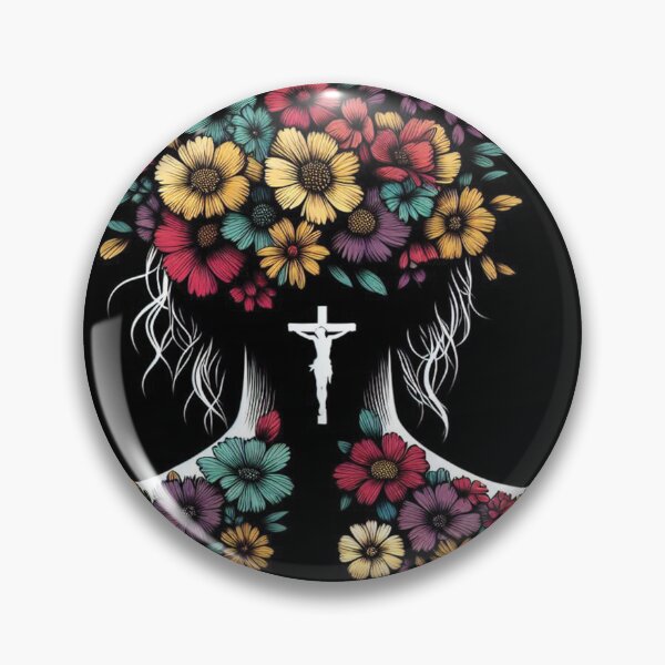 Item preview, Beautiful colorful flowers in the  girl shadow designed and sold by Bspaces.