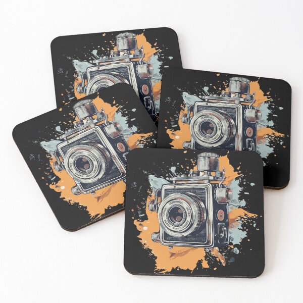 Item preview, Vintage Pop-art Camera #4 designed and sold by Digital Media Buzz Content.
