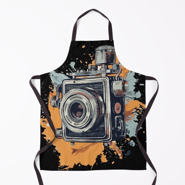 Item preview, Vintage Pop-art Camera #4 designed and sold by Digital Media Buzz Content.