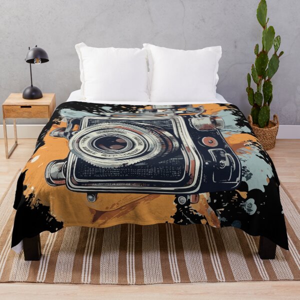 Item preview, Vintage Pop-art Camera #4 designed and sold by Digital Media Buzz Content.