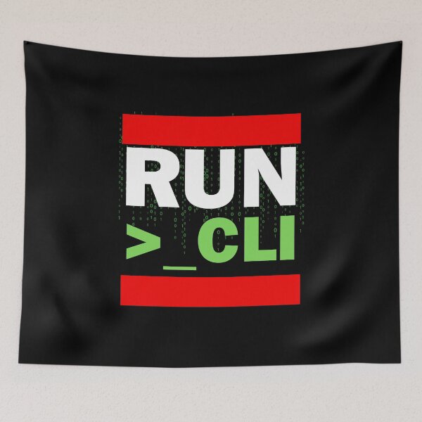 Item preview, RUN CLI Design - Best Computer geek's gift EVER designed and sold by Reichcorp.