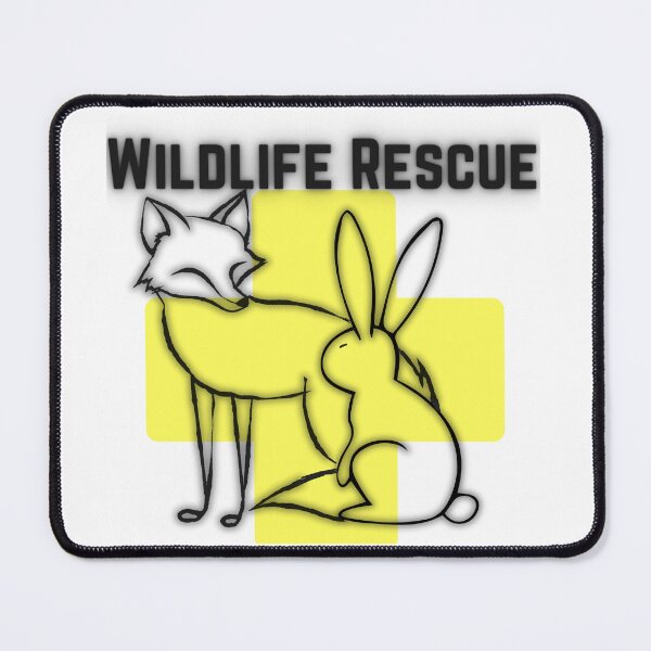 Item preview, Wildlife Rescue Light Yellow Cross- Rehabber Sign designed and sold by Shel13X.
