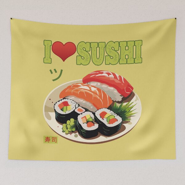 Item preview, I love Sushi designed and sold by Ultimate-Rabbit.