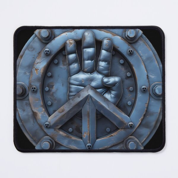 Item preview, “Quadrifid Hand: Window on Indigo” designed and sold by Art-Vortex-fr.