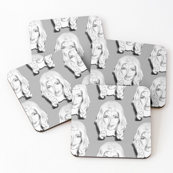 Item preview, Photomontage abstract woman statue in white designed and sold by Carré Comme Orange.